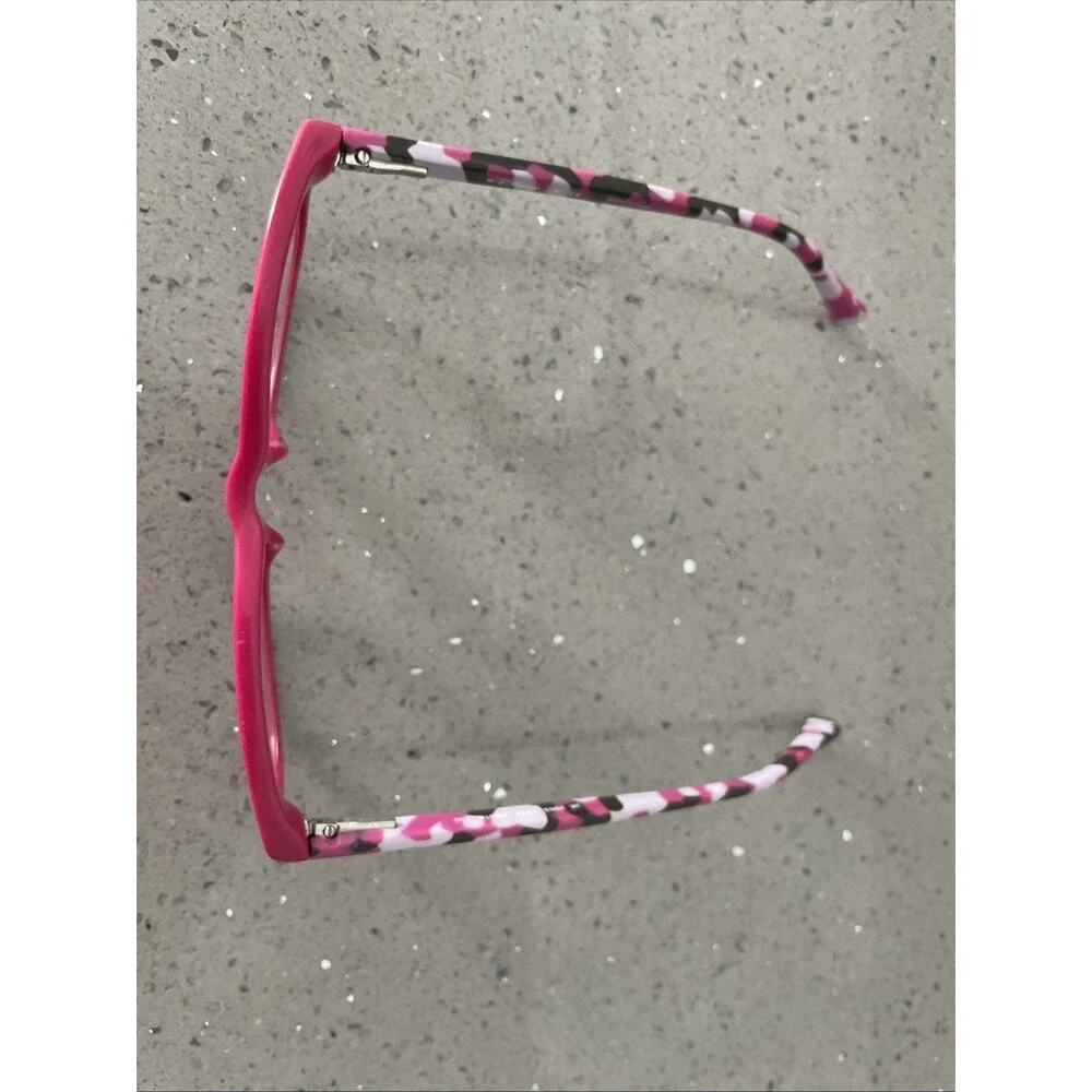 Disney Eyeglasses Frames ONLY 3E 2003 1432 46-16-130 Pink/Multi Full Rim Square
